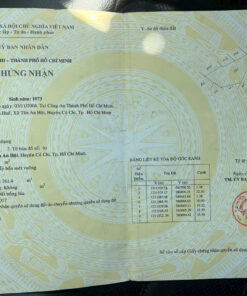 Bán đất vườn MT kênh rộng rãi ở Củ Chi - Tp HCM